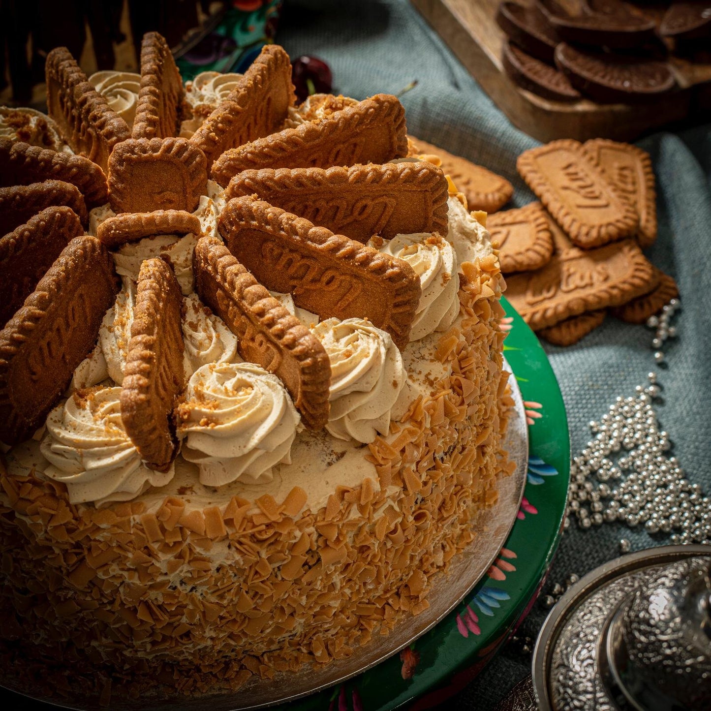 Lotus Biscuit cake